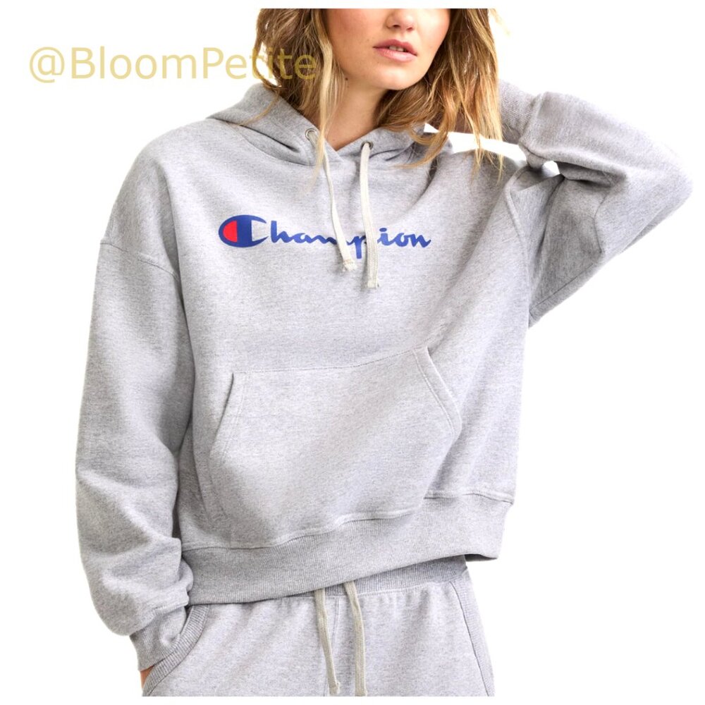 Pullover Fleece Hoodie, Loose Fit, Midweight, Script Logo